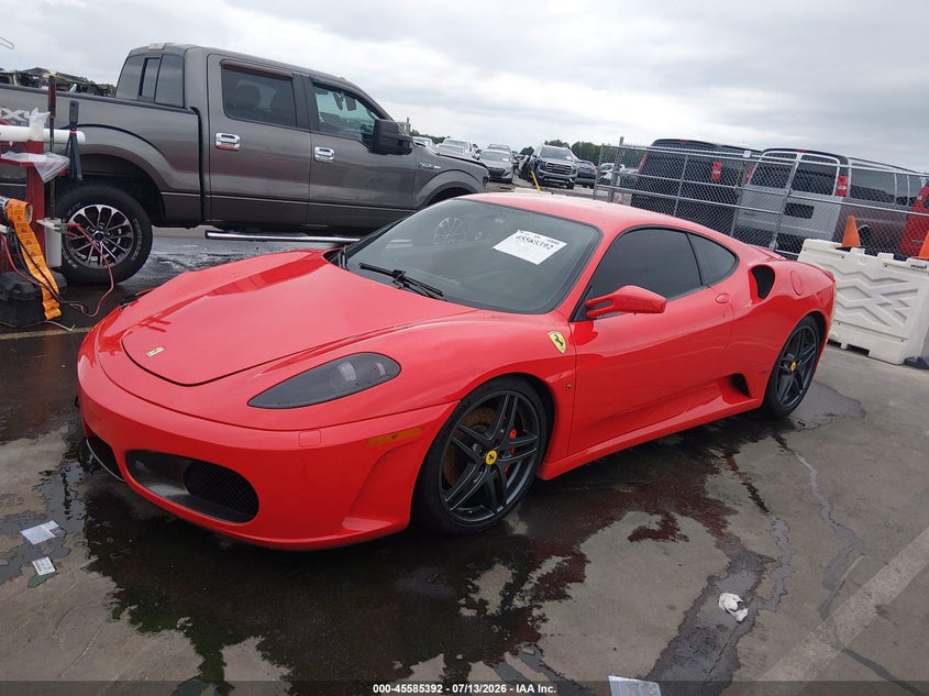 2007 Ferrari F430 VIN ZFFEW58A870154062 IAAI salvage auction — RIGHT FRONT, Salvage (North Carolina), sold $81,500 on 2026-08-19 (photo 2)
