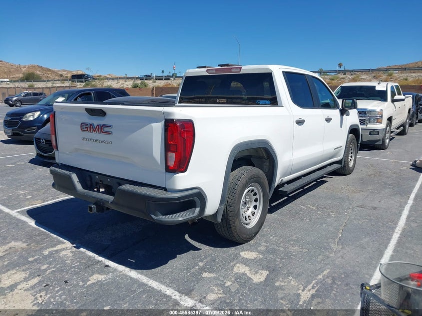 2019 Gmc SIERRA VIN 3GTP8AEF9KG132392 IAAI salvage auction — LEFT FRONT, Salvage Title, sold $10,500 on 2026-07-29 (photo 4)