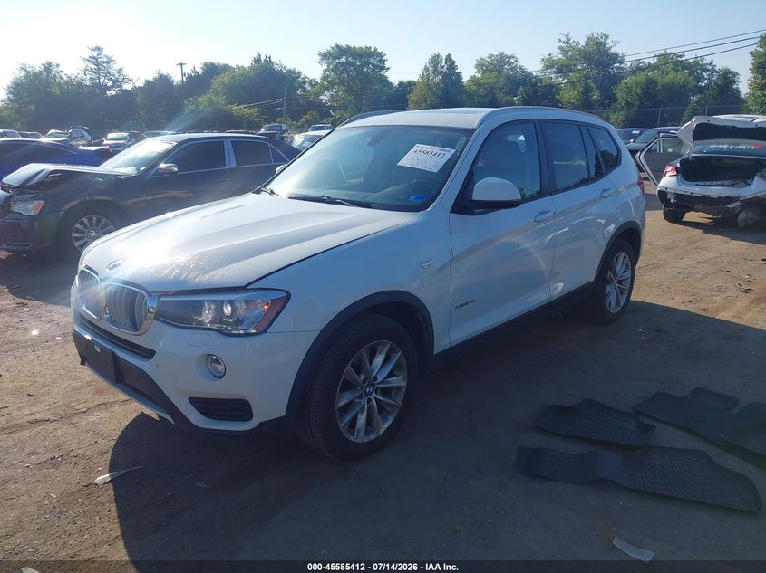 2017 BMW X3 VIN 5UXWX9C35H0T21946 IAAI salvage auction — ALL OVER, Wait Title, sold $1,975 on 2026-09-05 (photo 2)