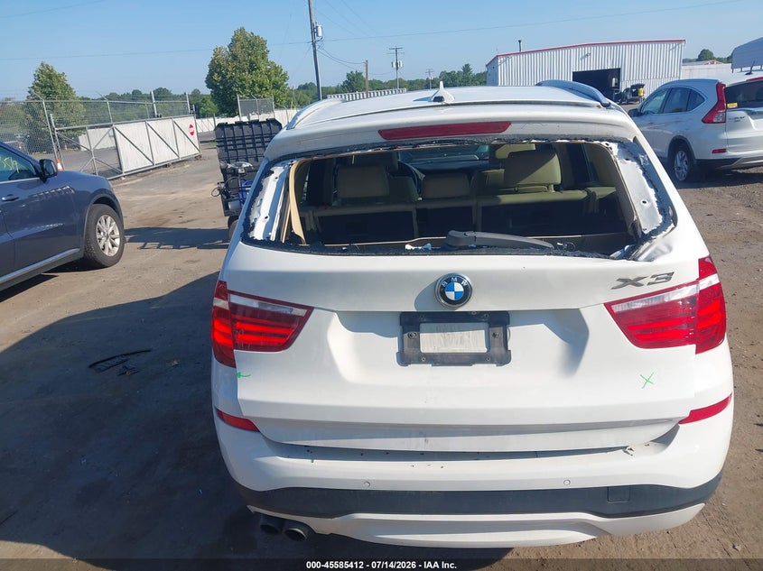 2017 BMW X3 VIN 5UXWX9C35H0T21946 IAAI salvage auction — ALL OVER, Wait Title, sold $1,975 on 2026-09-05 (photo 6)