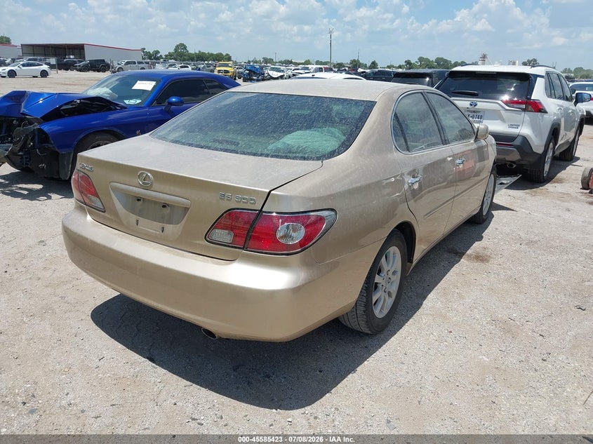 2002 Lexus ES VIN JTHBF30G020072775 IAAI salvage auction — FRONT END, Salvage (Texas), sold $1,400 on 2026-07-28 (photo 4)