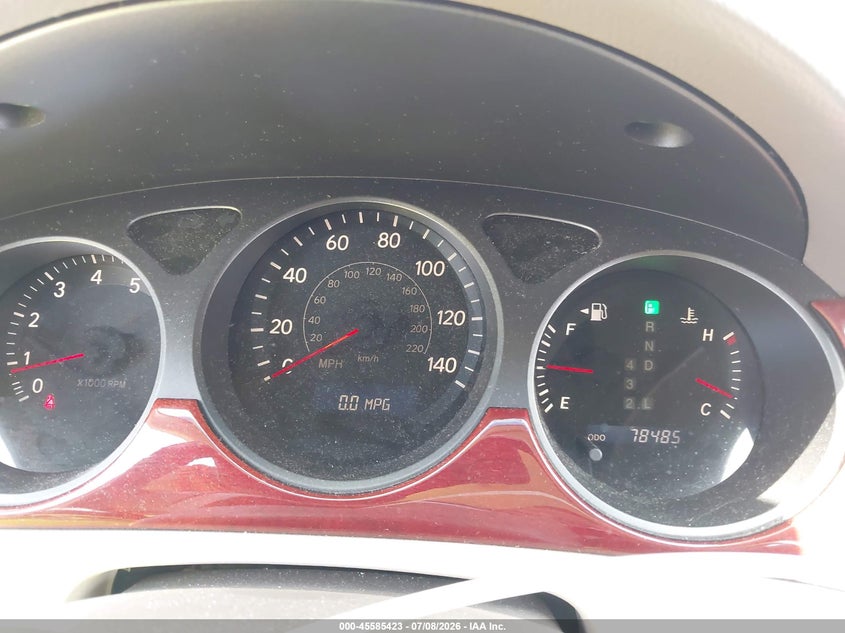 2002 Lexus ES VIN JTHBF30G020072775 IAAI salvage auction — FRONT END, Salvage (Texas), sold $1,400 on 2026-07-28 (photo 7)