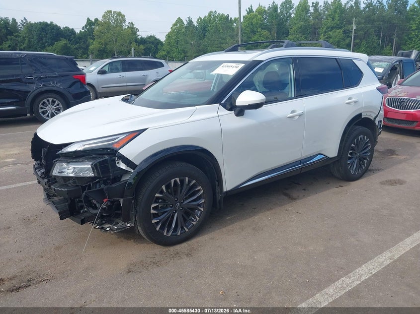2026 Nissan Rogue VIN JN8BT3DD7TW295540 IAAI salvage auction — FRONT & REAR, Wait Title, sold $12,200 on 2026-08-20 (photo 2)