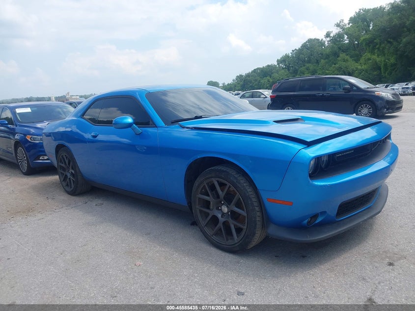 2016 Dodge Challenger VIN 2C3CDZFJ1GH162445 IAAI salvage auction — THEFT, Salvage (Kansas), sold $3,300 on 2026-07-20 (photo 1)