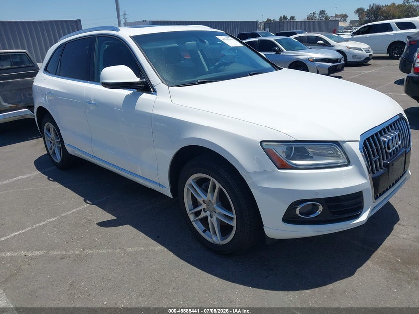 2017 Audi Q5 VIN WA1L2AFP2HA084078 IAAI salvage auction — NORMAL WEAR, Clear - Dealer Only (California), sold $3,150 on 2026-07-30 (photo 1)