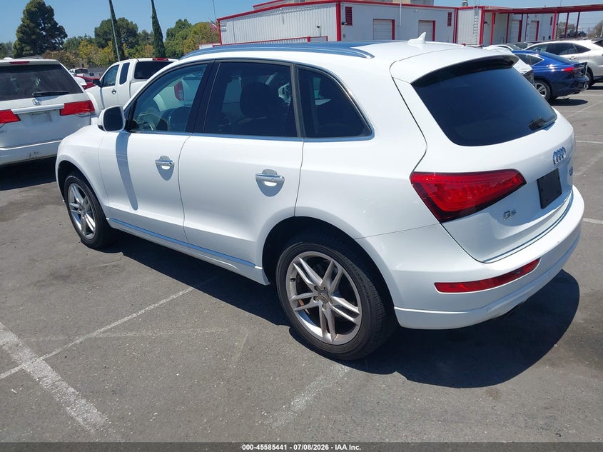 2017 Audi Q5 VIN WA1L2AFP2HA084078 IAAI salvage auction — NORMAL WEAR, Clear - Dealer Only (California), sold $3,150 on 2026-07-30 (photo 3)
