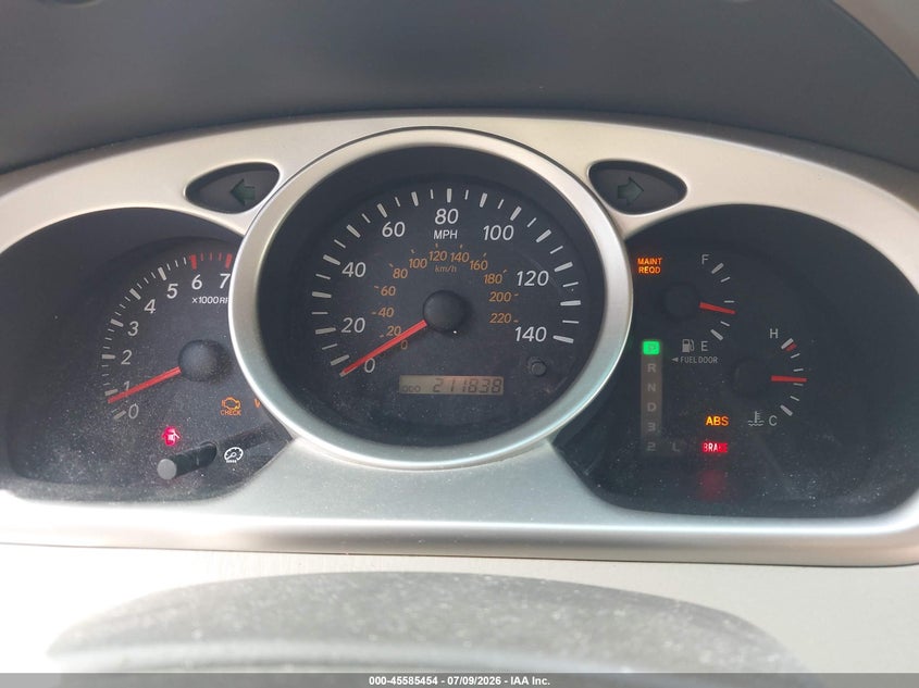 2005 Toyota Highlander VIN JTEEP21A750075446 IAAI salvage auction — NORMAL WEAR, Clear (Pennsylvania), sold $800 on 2026-07-17 (photo 7)