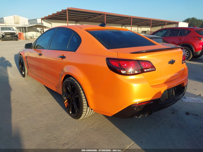 2017 Chevrolet Ss VIN 6G3F15RWXHL310049 IAAI salvage auction — NORMAL WEAR, Original (Texas), sold $35,000 on 2026-07-27 (photo 3)