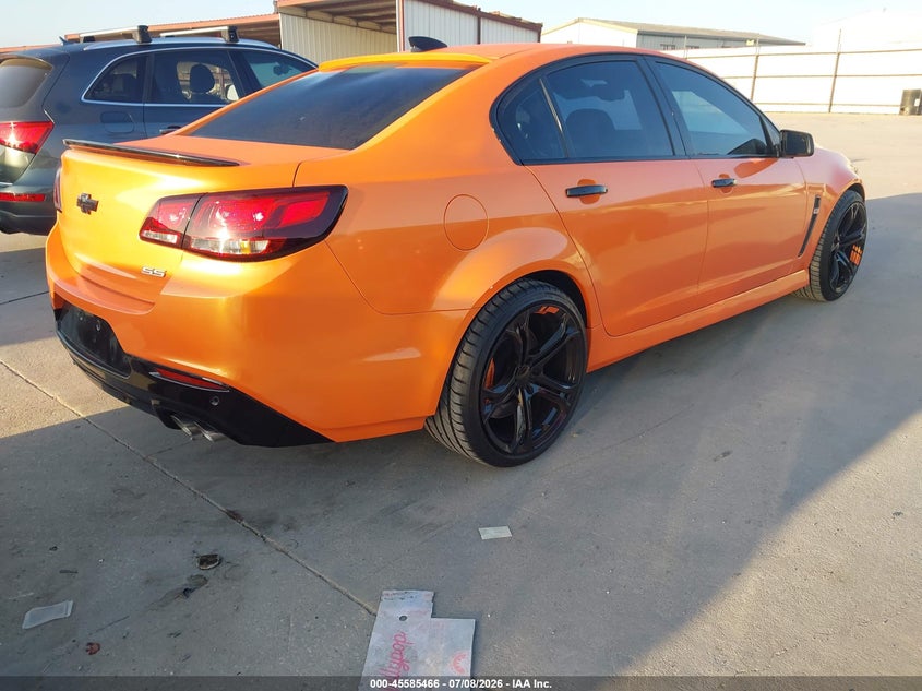 2017 Chevrolet Ss VIN 6G3F15RWXHL310049 IAAI salvage auction — NORMAL WEAR, Original (Texas), sold $35,000 on 2026-07-27 (photo 4)