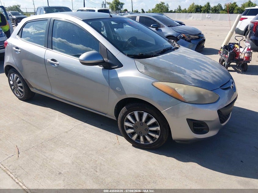 2013 Mazda 2 VIN JM1DE1KY6D0170459 IAAI salvage auction — NORMAL WEAR, Original (Texas), sold $25 on 2026-07-24 (photo 1)