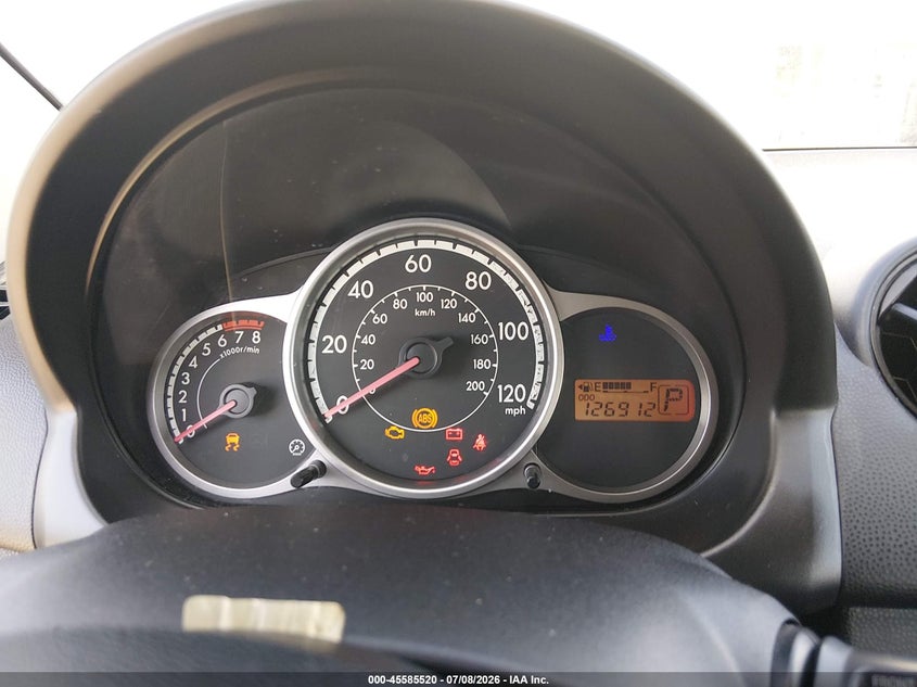 2013 Mazda 2 VIN JM1DE1KY6D0170459 IAAI salvage auction — NORMAL WEAR, Original (Texas), sold $25 on 2026-07-24 (photo 7)