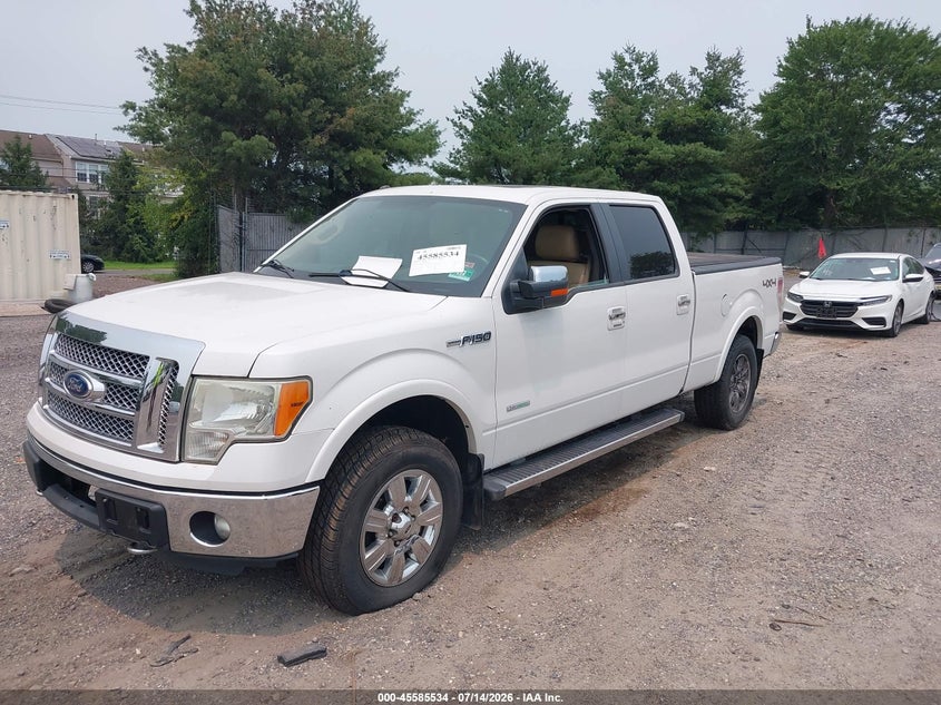 2011 Ford F-150 VIN 1FTFW1ET1BFC67357 IAAI salvage auction — NORMAL WEAR, Clear (New Jersey), sold $1,750 on 2026-08-03 (photo 2)