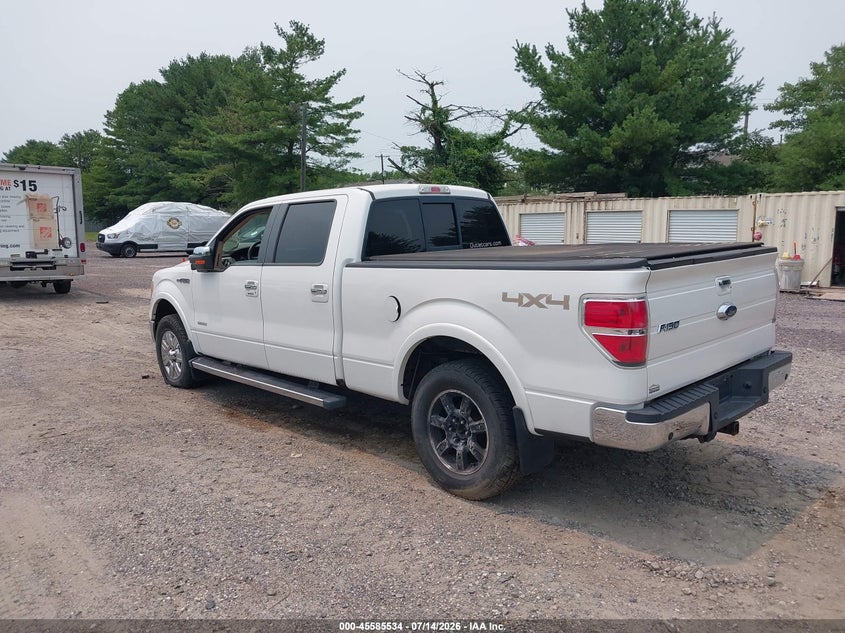 2011 Ford F-150 VIN 1FTFW1ET1BFC67357 IAAI salvage auction — NORMAL WEAR, Clear (New Jersey), sold $1,750 on 2026-08-03 (photo 3)