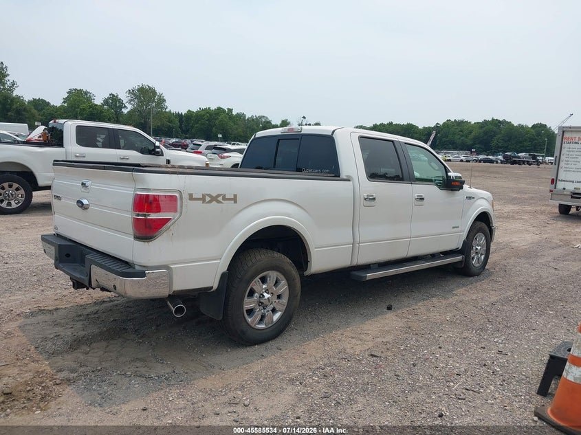 2011 Ford F-150 VIN 1FTFW1ET1BFC67357 IAAI salvage auction — NORMAL WEAR, Clear (New Jersey), sold $1,750 on 2026-08-03 (photo 4)