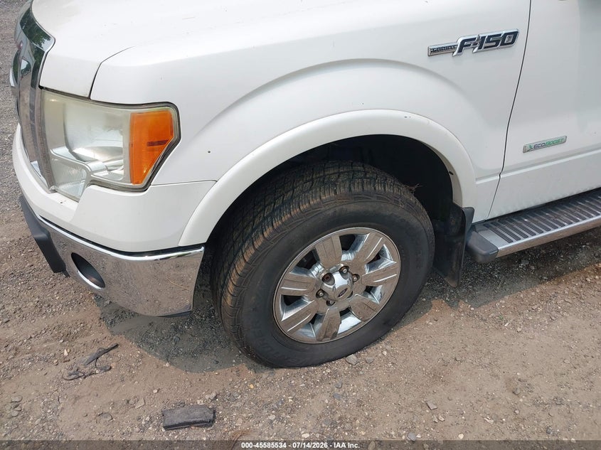 2011 Ford F-150 VIN 1FTFW1ET1BFC67357 IAAI salvage auction — NORMAL WEAR, Clear (New Jersey), sold $1,750 on 2026-08-03 (photo 6)