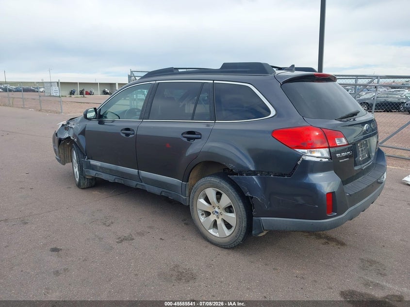 2012 Subaru Outback VIN 4S4BRDKC5C2236113 IAAI salvage auction — NORMAL WEAR, Clear (Colorado), sold $350 on 2026-07-22 (photo 3)