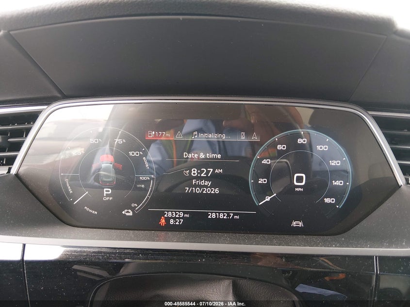 2019 Audi E-tron VIN WA1LAAGE9KB010321 IAAI salvage auction — RIGHT FRONT, Salvage (California), sold $7,400 on 2026-07-29 (photo 7)