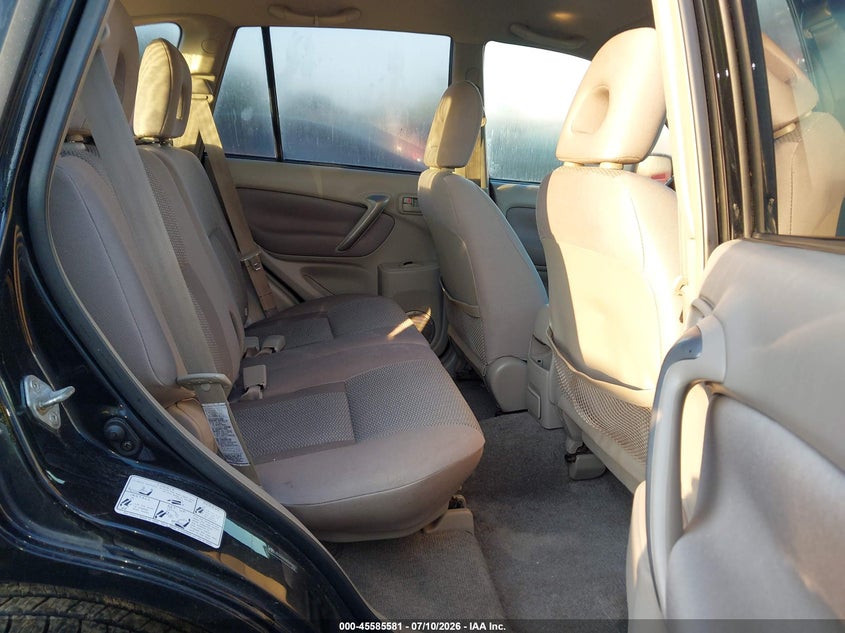 2005 Toyota Rav4 VIN JTEGD20V450094901 IAAI salvage auction — NORMAL WEAR, Clear (Illinois), sold $425 on 2026-07-29 (photo 8)