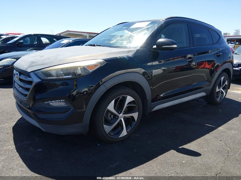 2017 Hyundai Tucson VIN KM8J33A21HU568853 IAAI salvage auction — NORMAL WEAR, Clear (Nevada), sold $1,700 on 2026-07-24 (photo 2)