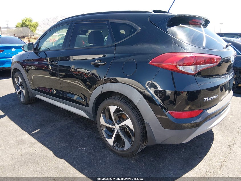 2017 Hyundai Tucson VIN KM8J33A21HU568853 IAAI salvage auction — NORMAL WEAR, Clear (Nevada), sold $1,700 on 2026-07-24 (photo 3)