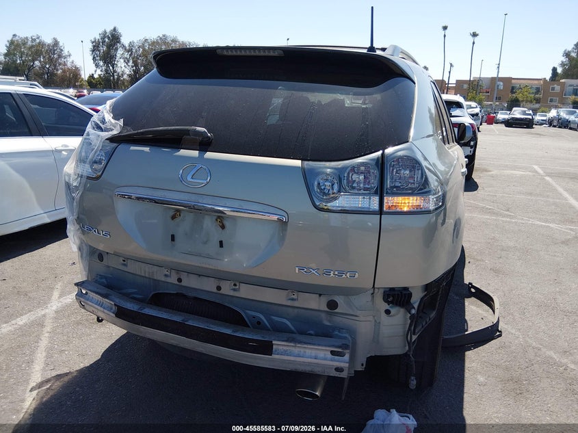 2007 Lexus Rx VIN JTJGK31U770009426 IAAI salvage auction — REAR END, Salvage (California), sold $475 on 2026-07-23 (photo 6)