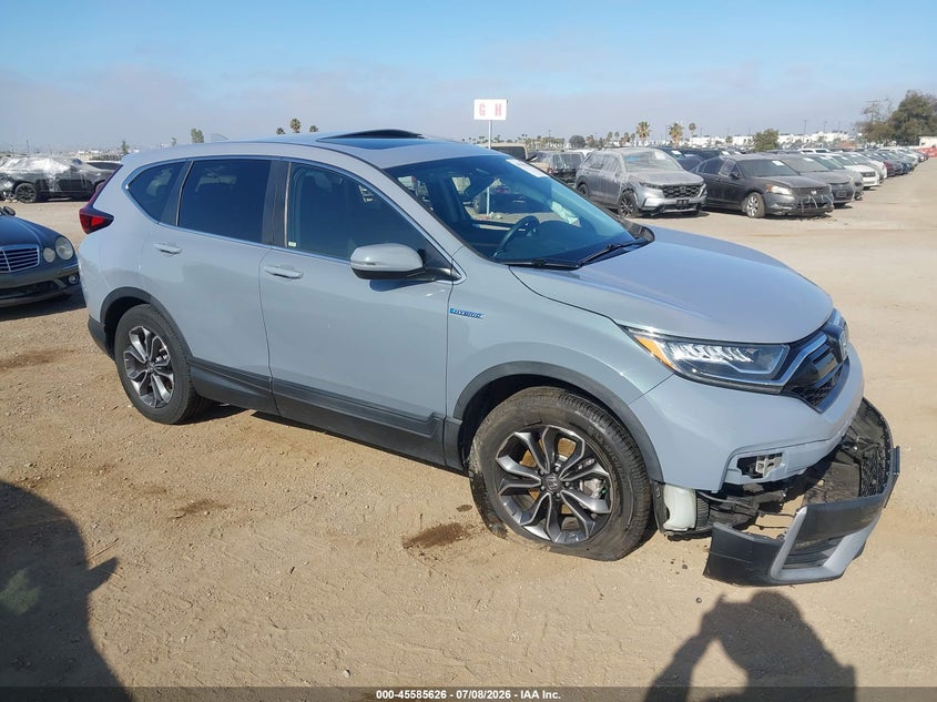 2021 Honda Cr-v VIN 7FART6H55ME016675 IAAI salvage auction — FRONT END, Salvage (California), sold $4,950 on 2026-07-29 (photo 1)