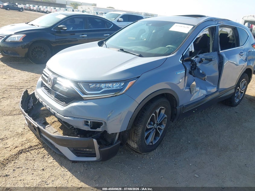 2021 Honda Cr-v VIN 7FART6H55ME016675 IAAI salvage auction — FRONT END, Salvage (California), sold $4,950 on 2026-07-29 (photo 6)