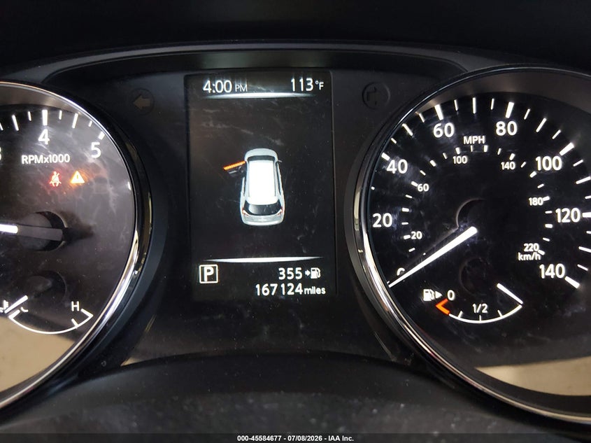 2017 Nissan Rogue VIN KNMAT2MT1HP509397 IAAI salvage auction — NORMAL WEAR, Clear-Dealer Only (Arizona), sold $1,575 on 2026-07-28 (photo 7)