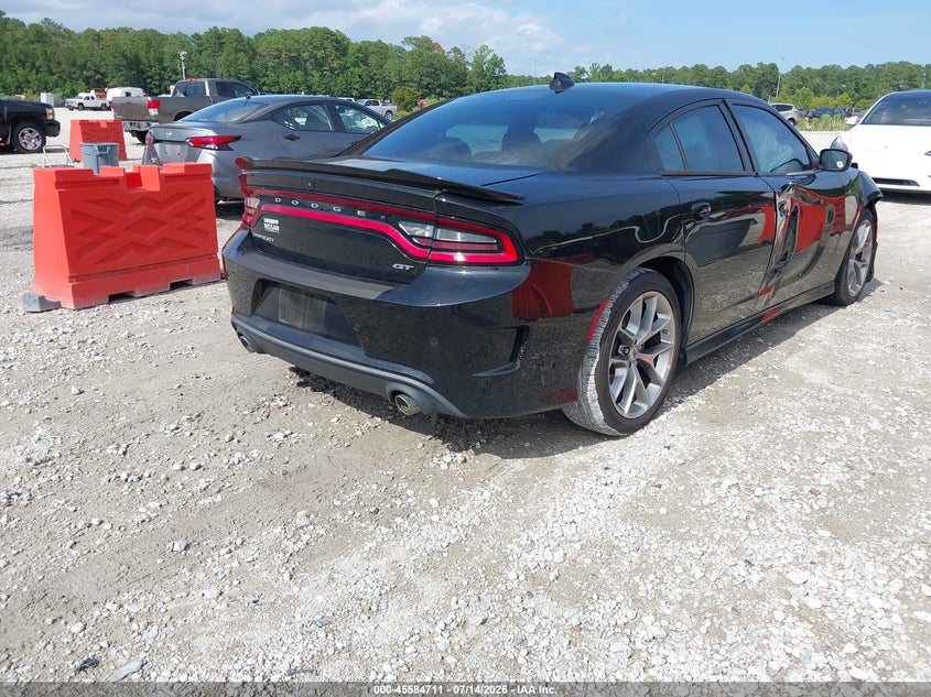 2022 Dodge Charger VIN 2C3CDXHG9NH152250 IAAI salvage auction — RIGHT FRONT, Salvage (North Carolina), sold $3,550 on 2026-08-27 (photo 4)