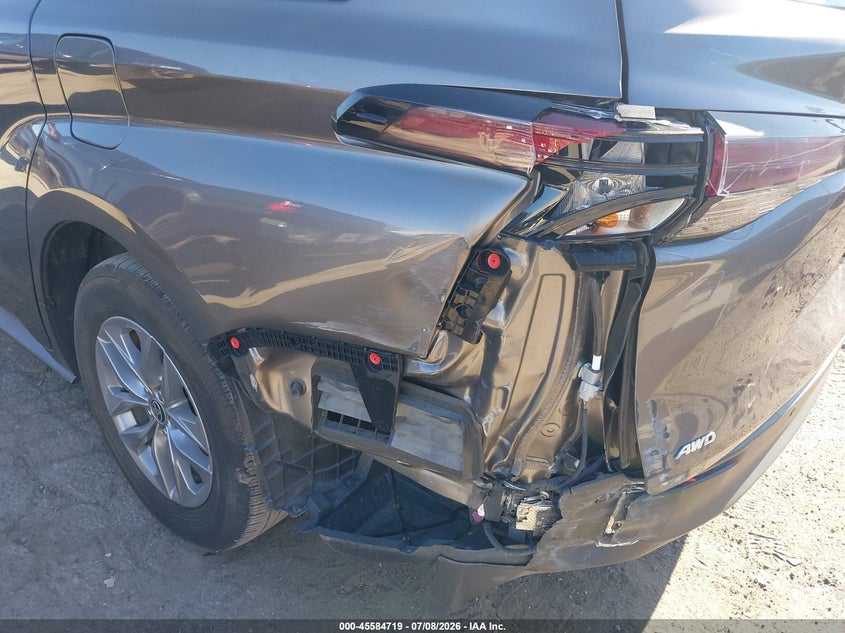 2024 Toyota Sienna VIN 5TDYSKFC8RS124909 IAAI salvage auction — LEFT REAR, Salvage (California), sold $17,350 on 2026-07-22 (photo 6)