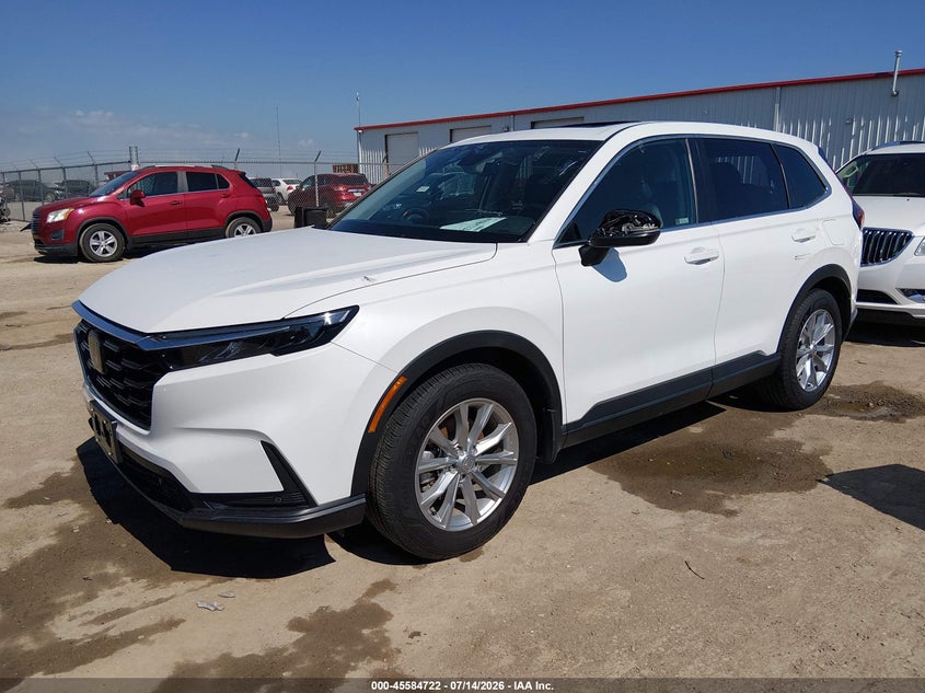 2023 Honda Cr-v VIN 2HKRS4H76PH415220 IAAI salvage auction — HAIL, Salvage (Kansas), sold $14,100 on 2026-08-01 (photo 2)