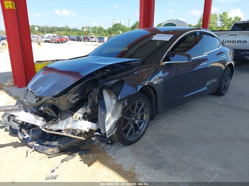 2020 Tesla Model 3 VIN 5YJ3E1EB2LF774870 IAAI salvage auction — FRONT END, Rebuildable (Florida), sold $4,700 on 2026-07-30 (photo 2)