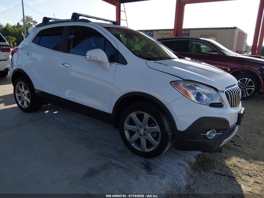 2016 Buick Encore VIN KL4CJGSB9GB725218 IAAI salvage auction — RIGHT REAR, Rebuildable (Florida), sold $1,475 on 2026-09-03 (photo 1)