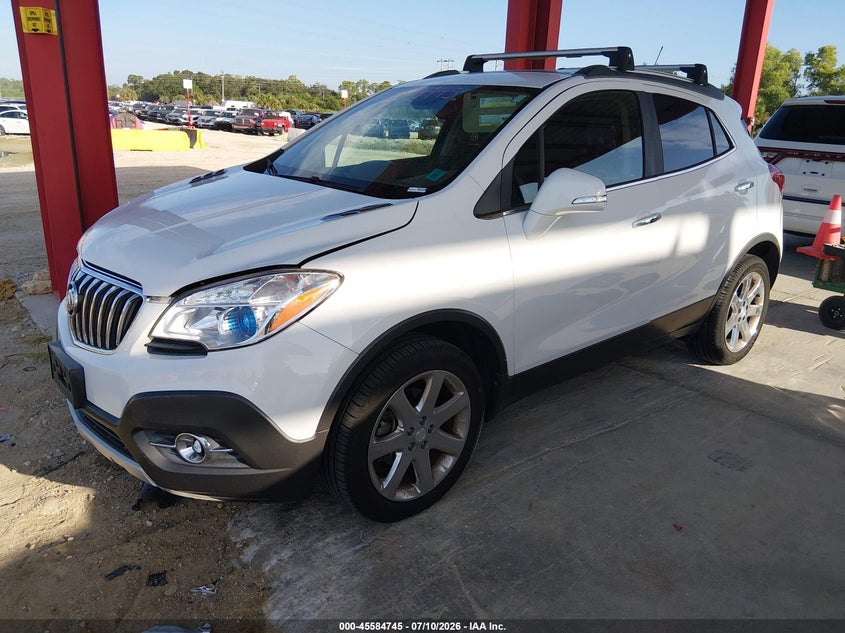 2016 Buick Encore VIN KL4CJGSB9GB725218 IAAI salvage auction — RIGHT REAR, Rebuildable (Florida), sold $1,475 on 2026-09-03 (photo 2)