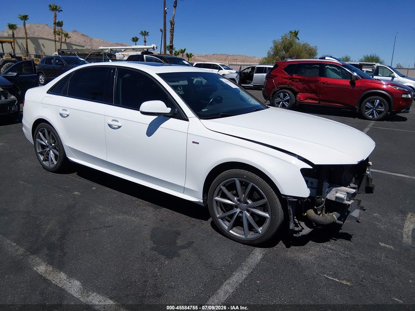 2016 Audi A4 VIN WAUAFAFL1GN016681 IAAI salvage auction — FRONT END, Wait Title, sold $2,000 on 2026-09-02 (photo 1)