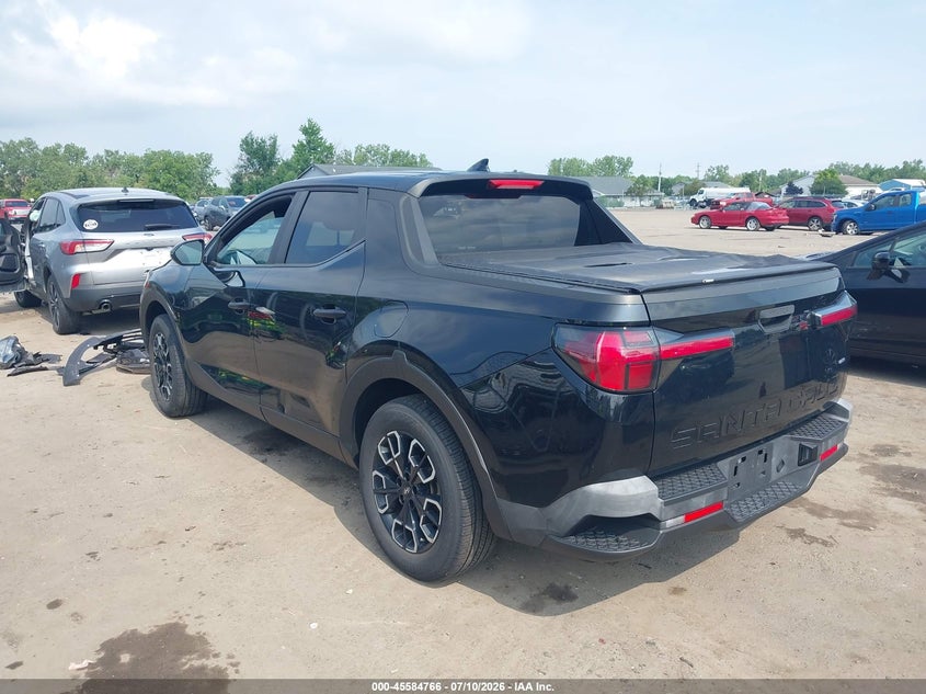 2023 Hyundai Santa cruz VIN 5NTJBDAE1PH068726 IAAI salvage auction — HAIL, Salvage (Ohio), sold $7,100 on 2026-08-01 (photo 3)