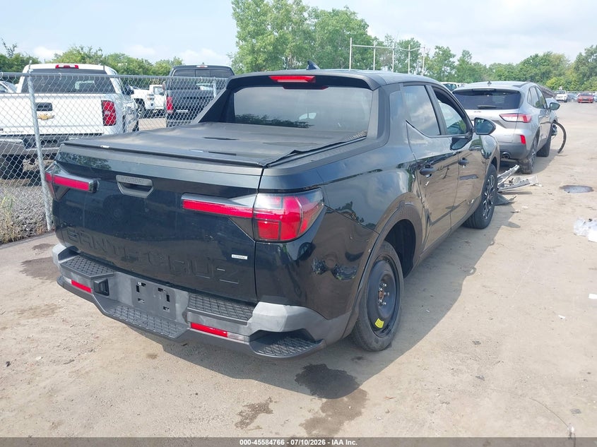 2023 Hyundai Santa cruz VIN 5NTJBDAE1PH068726 IAAI salvage auction — HAIL, Salvage (Ohio), sold $7,100 on 2026-08-01 (photo 4)
