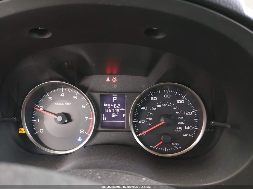 2016 Subaru Impreza VIN JF1GJAA60GH014034 IAAI salvage auction — NORMAL WEAR, Clear (Florida), sold $225 on 2026-07-22 (photo 7)