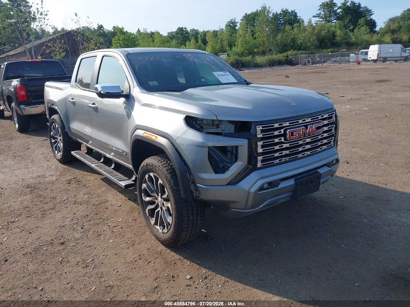 2025 Gmc Canyon VIN 1GTP2FEK5S1149958 IAAI salvage auction — SIDE, Salvage (Massachusetts), sold $18,550 on 2026-08-24 (photo 1)