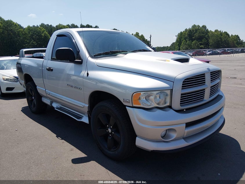 2005 Dodge Ram 1500 VIN 1D7HU16D05J588044 IAAI salvage auction — NORMAL WEAR, Clear (North Carolina), sold $8,450 on 2026-07-15 (photo 1)