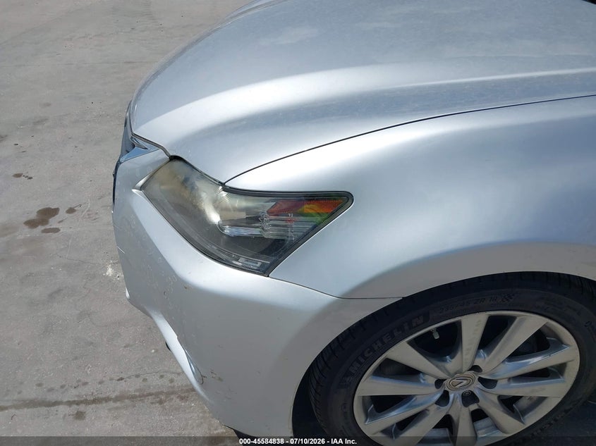 2014 Lexus Gs VIN JTHBE1BL2E5035459 IAAI salvage auction — WATER/FLOOD, Salvage (Texas), sold $5,600 on 2026-08-01 (photo 6)