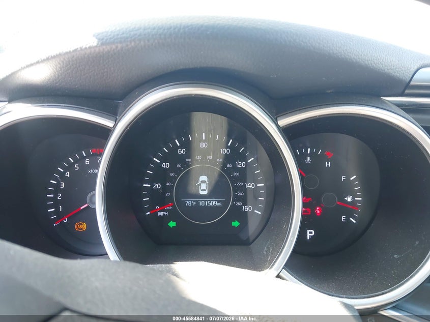 2015 Kia Optima VIN 5XXGM4A74FG354018 IAAI salvage auction — NORMAL WEAR, Salvage Title, sold $350 on 2026-07-29 (photo 7)
