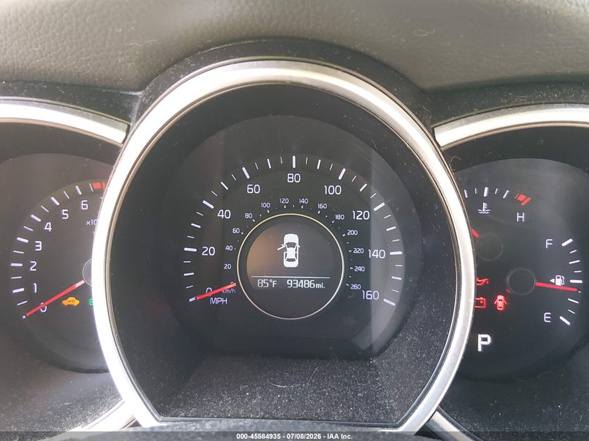 2015 Kia Optima VIN 5XXGN4A7XFG508776 IAAI salvage auction — NORMAL WEAR, Clear (Missouri), sold $900 on 2026-07-29 (photo 7)