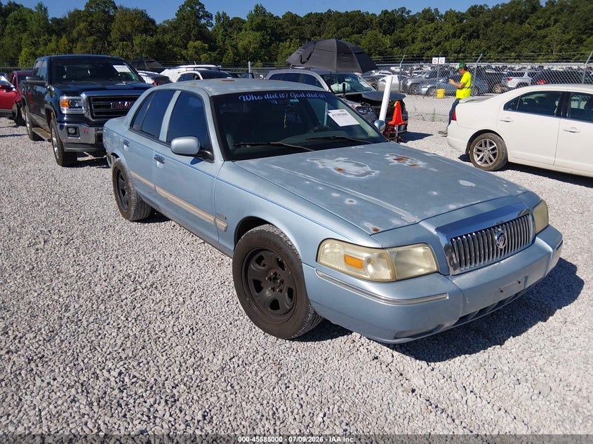 2009 Mercury Grand marquis VIN 2MEHM75V09X632370 IAAI salvage auction — REAR END, Salvage (Alabama), sold $150 on 2026-07-30 (photo 1)