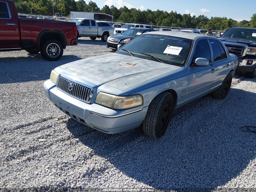 2009 Mercury Grand marquis VIN 2MEHM75V09X632370 IAAI salvage auction — REAR END, Salvage (Alabama), sold $150 on 2026-07-30 (photo 2)