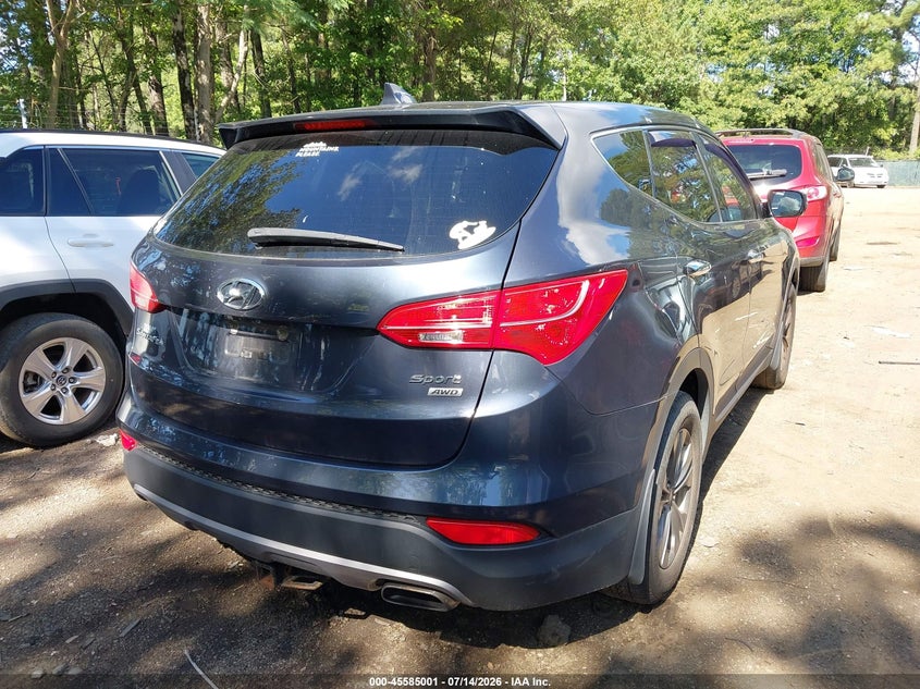 2015 Hyundai Santa fe VIN 5XYZTDLB4FG273156 IAAI salvage auction — NORMAL WEAR, Clear (Virginia), sold $2,725 on 2026-07-23 (photo 4)