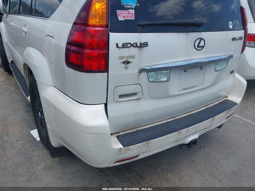 2004 Lexus Gx 470 VIN JTJBT20X840056702 IAAI salvage auction — NORMAL WEAR, Clear-Dealer Only (North Carolina), sold $3,050 on 2026-07-20 (photo 6)