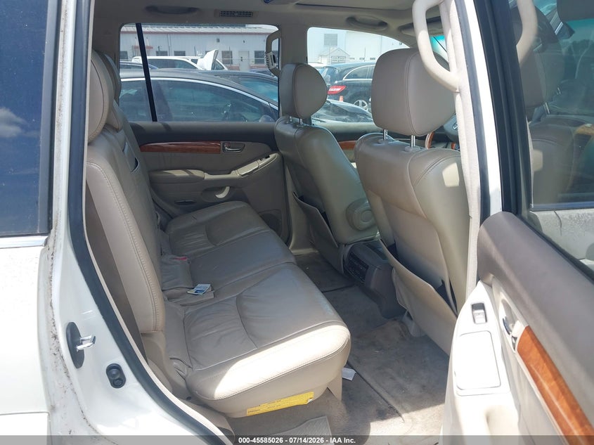 2004 Lexus Gx 470 VIN JTJBT20X840056702 IAAI salvage auction — NORMAL WEAR, Clear-Dealer Only (North Carolina), sold $3,050 on 2026-07-20 (photo 8)