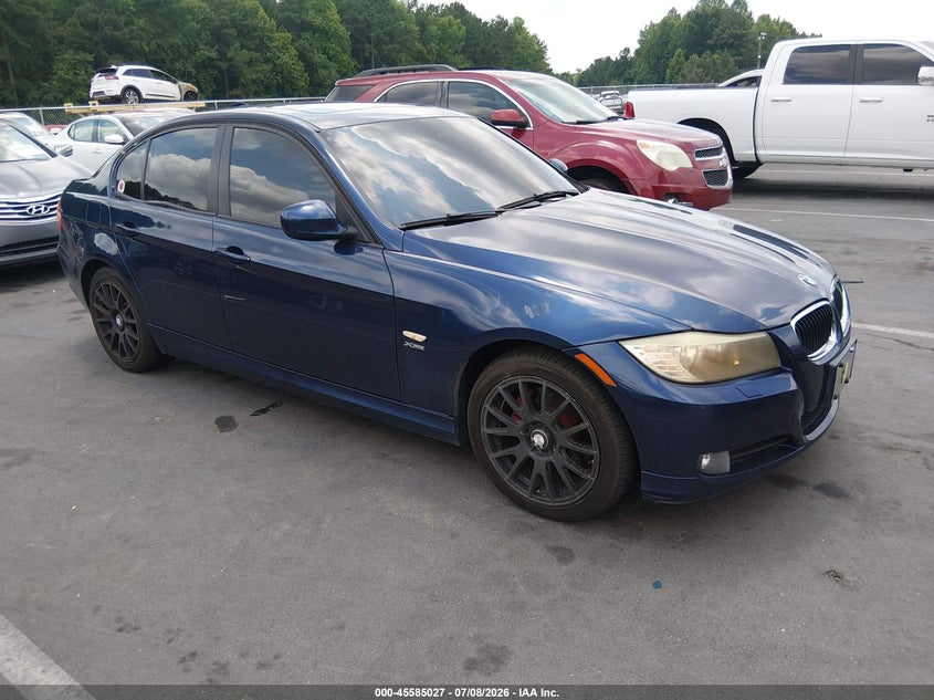 2011 BMW 3 series VIN WBAPK5C59BA995921 IAAI salvage auction — NORMAL WEAR, Clear (North Carolina), sold $375 on 2026-07-16 (photo 1)