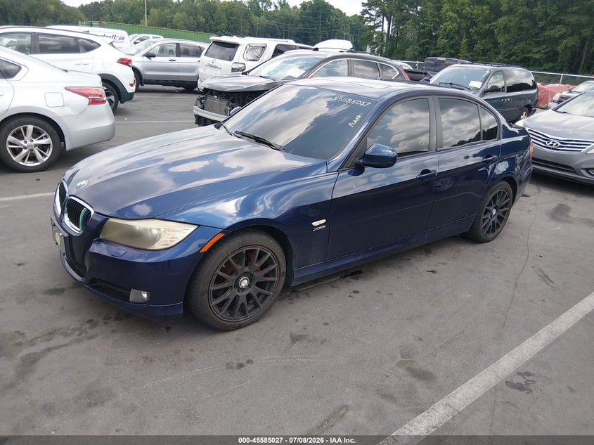 2011 BMW 3 series VIN WBAPK5C59BA995921 IAAI salvage auction — NORMAL WEAR, Clear (North Carolina), sold $375 on 2026-07-16 (photo 2)
